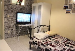 1 bedroom, Internet, bed sheets - Studio Heart Of City, Central of Theesaloniki (Thessaloniki)