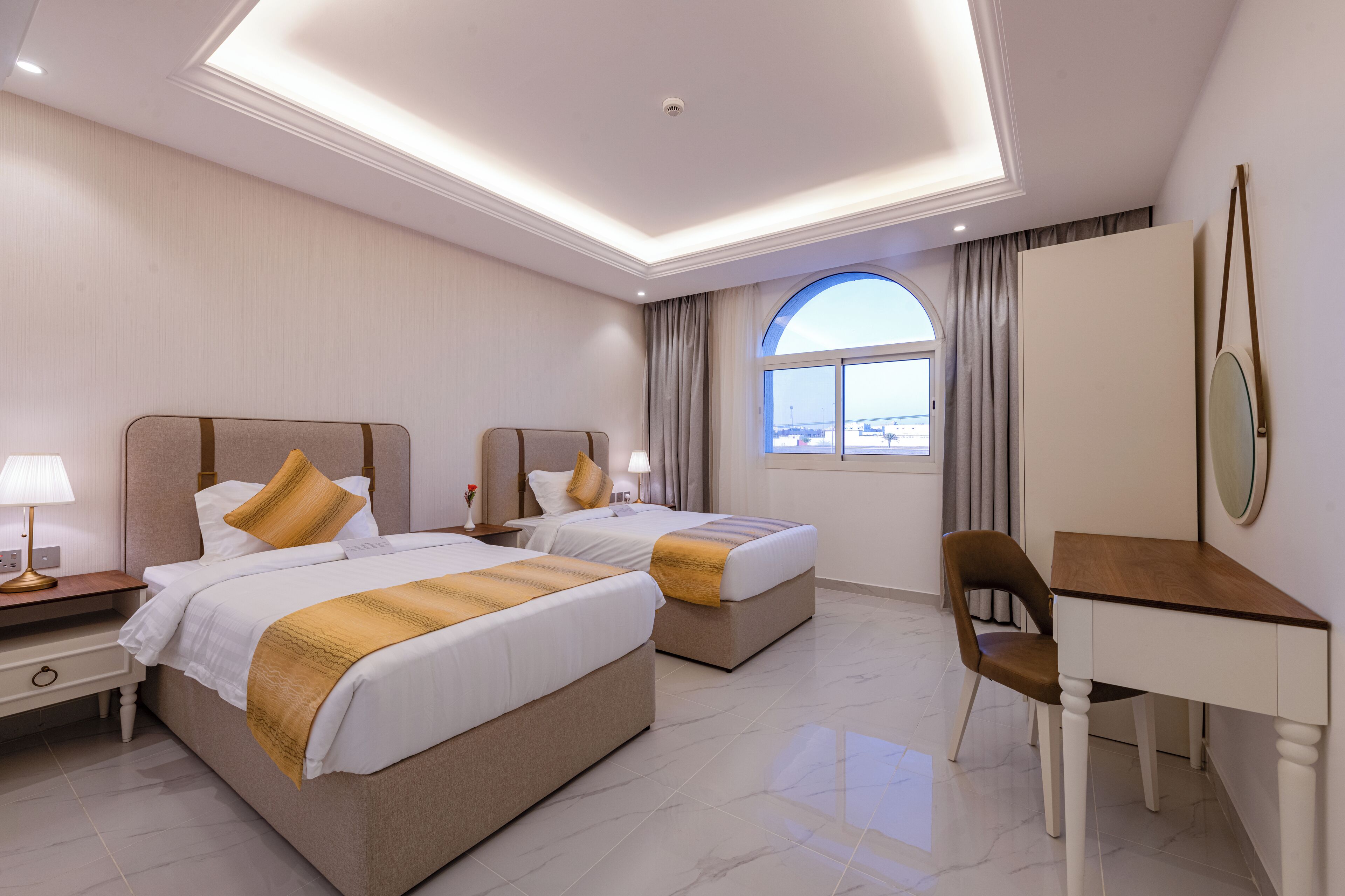 In-room safe, desk, laptop workspace, blackout drapes