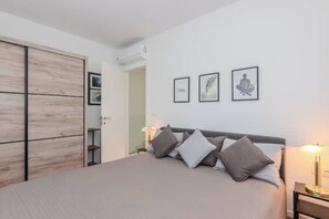 Chambres insonorisées, fer et planche à repasser, Wi-Fi, draps fournis