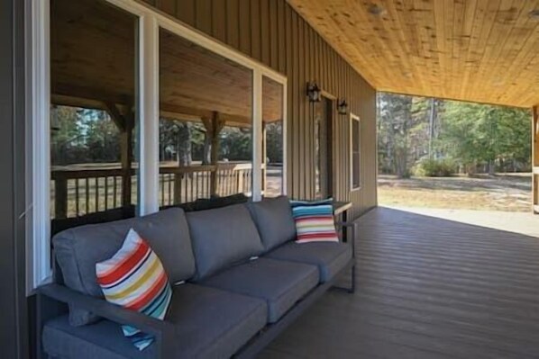 Terrace/patio - Three Oaks In Beautiful Mena Arkansas (Mena)