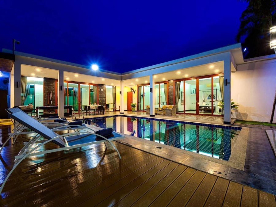 Villa, 4 Bedrooms, Private Pool, Pool View | Floor plan