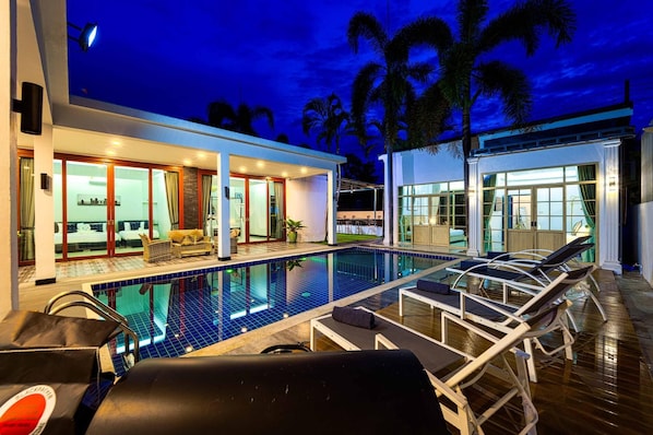 Floor plan - Beautiful 4-Bedroom Pool Villa BL9 (Hua Hin)