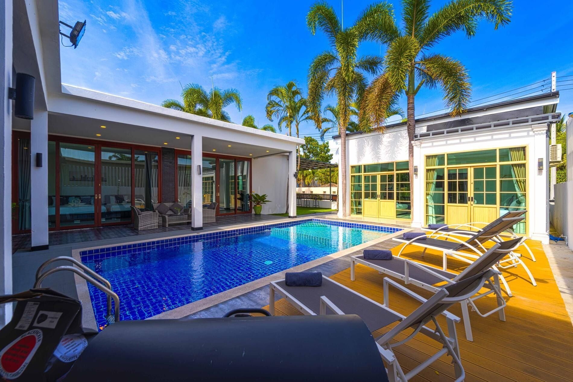 Villa, 4 camere da letto, piscina privata, vista piscina | Piantina