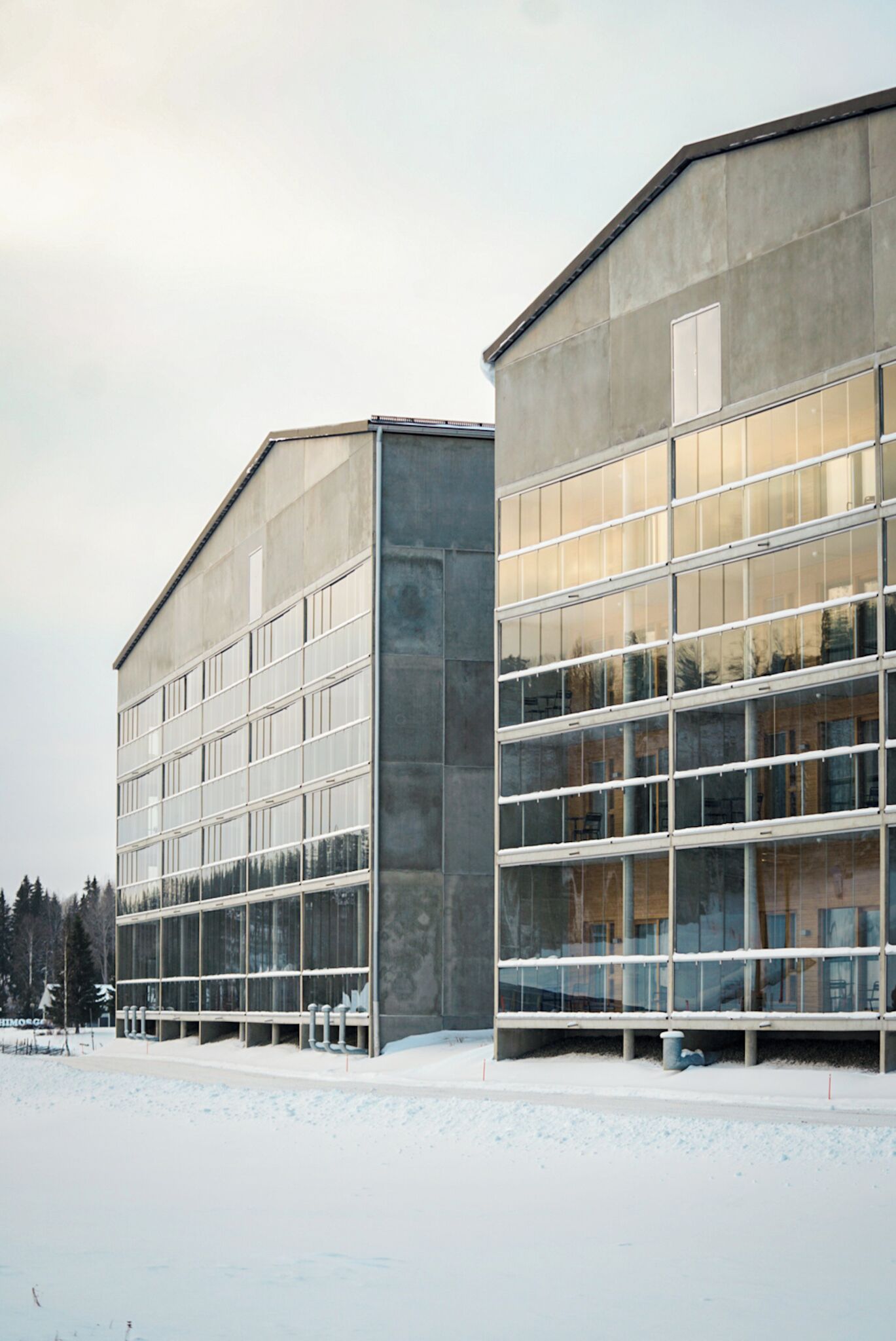 Façade de l’hébergement