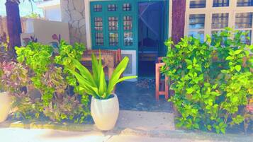 Standard Single Room, Balcony, Courtyard View | Terrace/patio