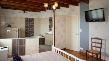 Een strijkplank/strijkijzer, wifi