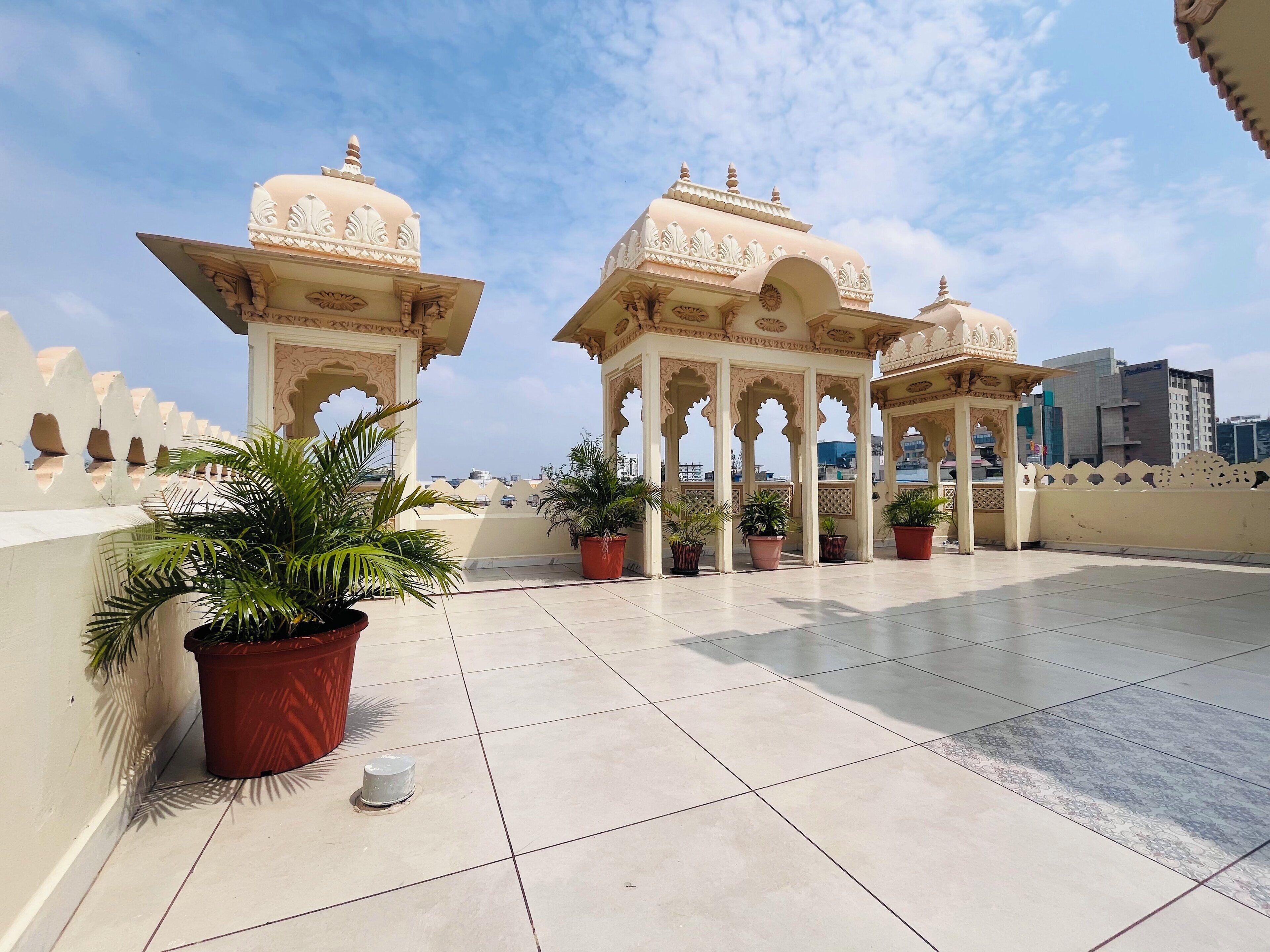 Terrasse sur le toit