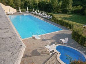 Nhà, 1 phòng ngủ, ban công, quang cảnh vườn | Hồ bơi | Hồ bơi ngoài trời 