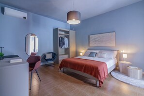 2 camere, ferro/asse da stiro