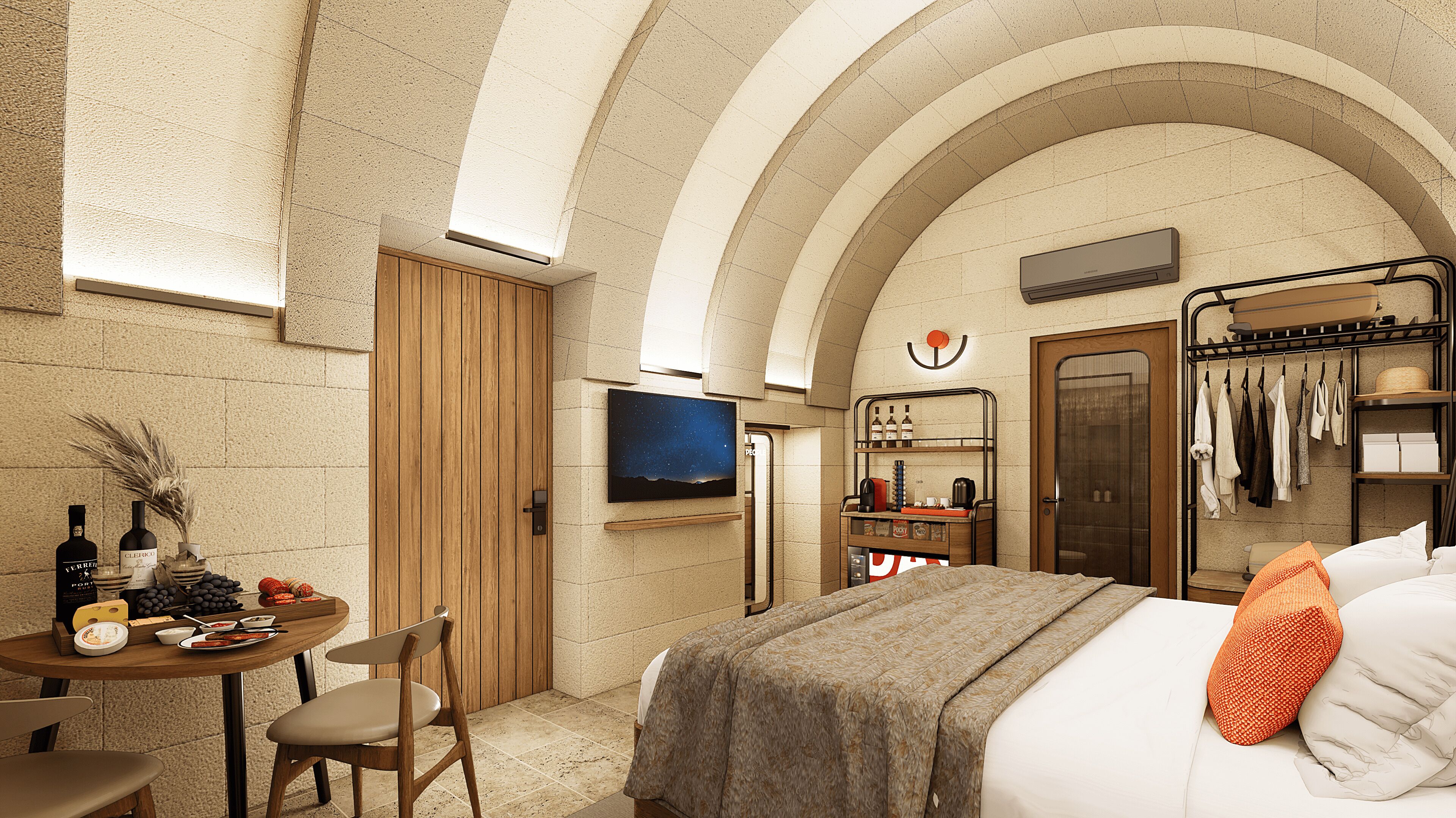 Chambre Tradition Double ou avec lits jumeaux | Literie de qualité supérieure, minibar, coffres-forts dans les chambres