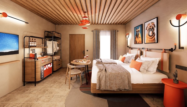 Panoramic Double or Twin Room | Premium bedding, minibar, in-room safe, desk - DAS 1350 (Nevşehir)