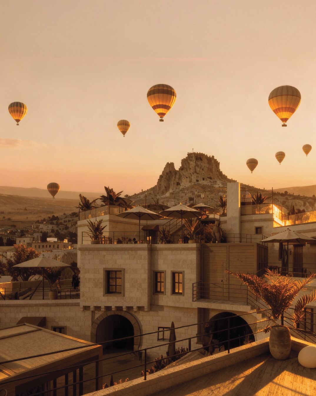 Façade de l’hébergement