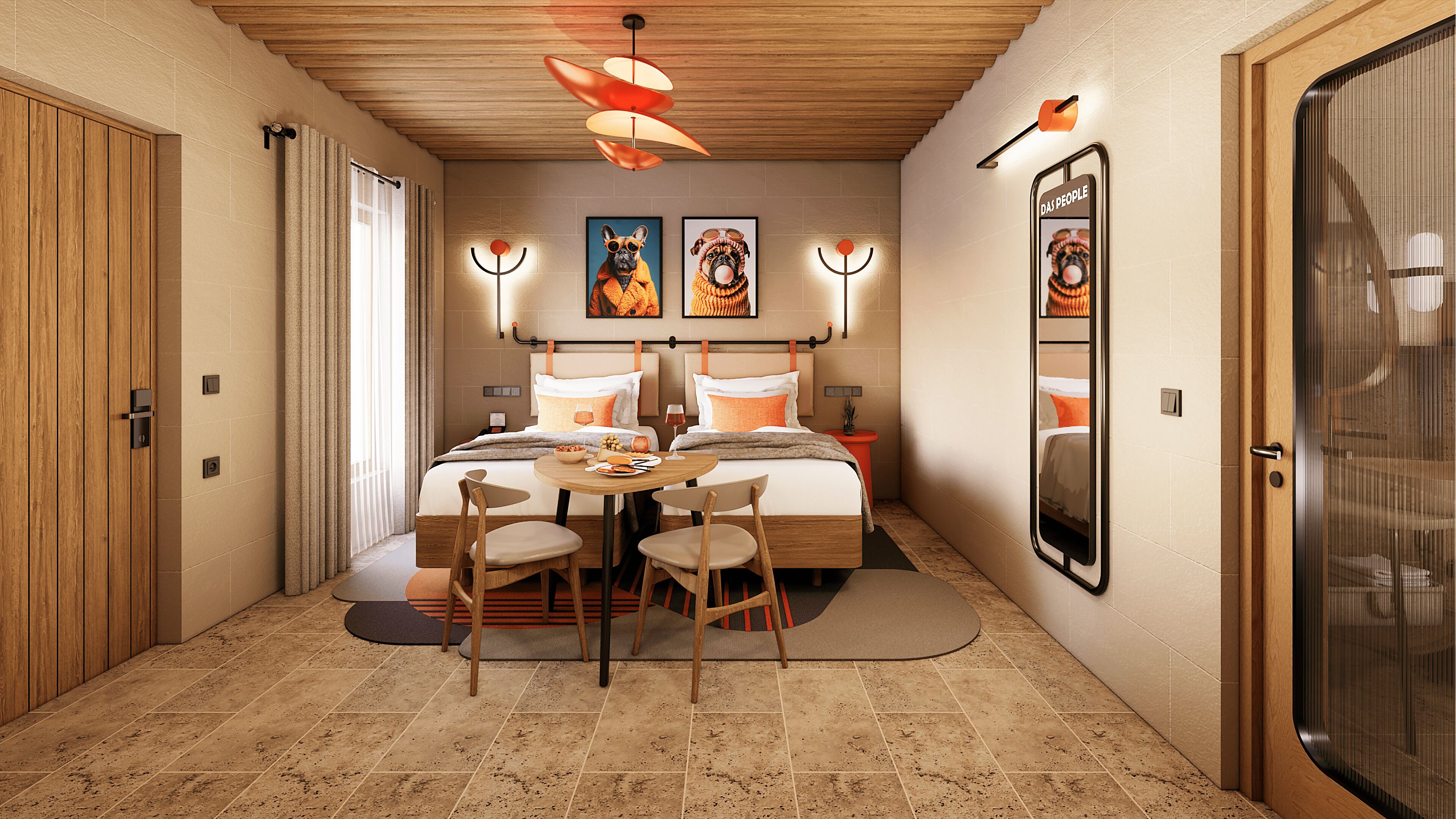 Literie de qualité supérieure, minibar, coffres-forts dans les chambres