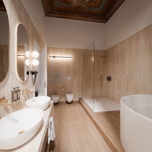 Bathroom - Fantini Rooms- Fori Imperiali (Rome)