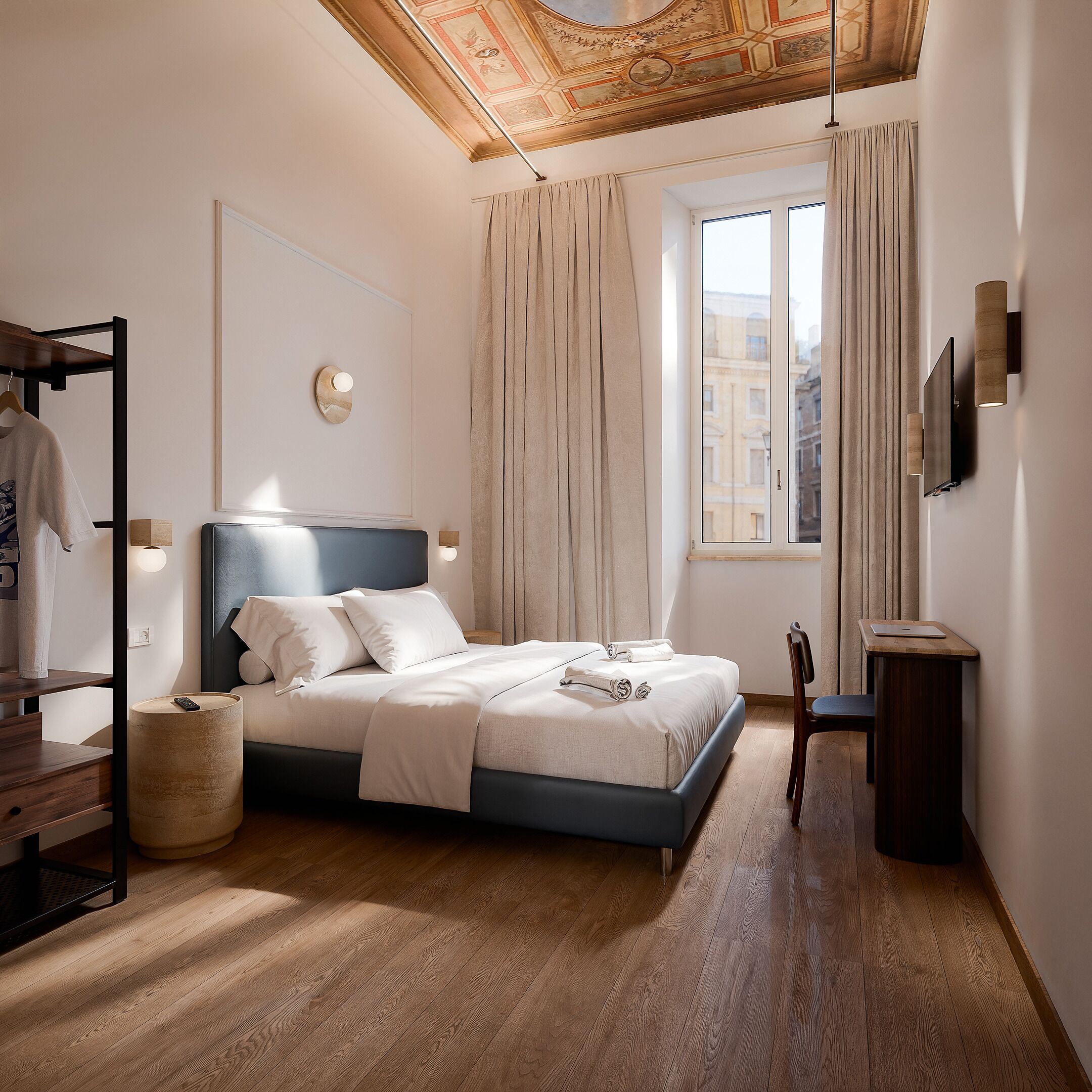 Luxury Double or Twin Room, City View | Pillow-top beds, minibar, in-room safe, desk