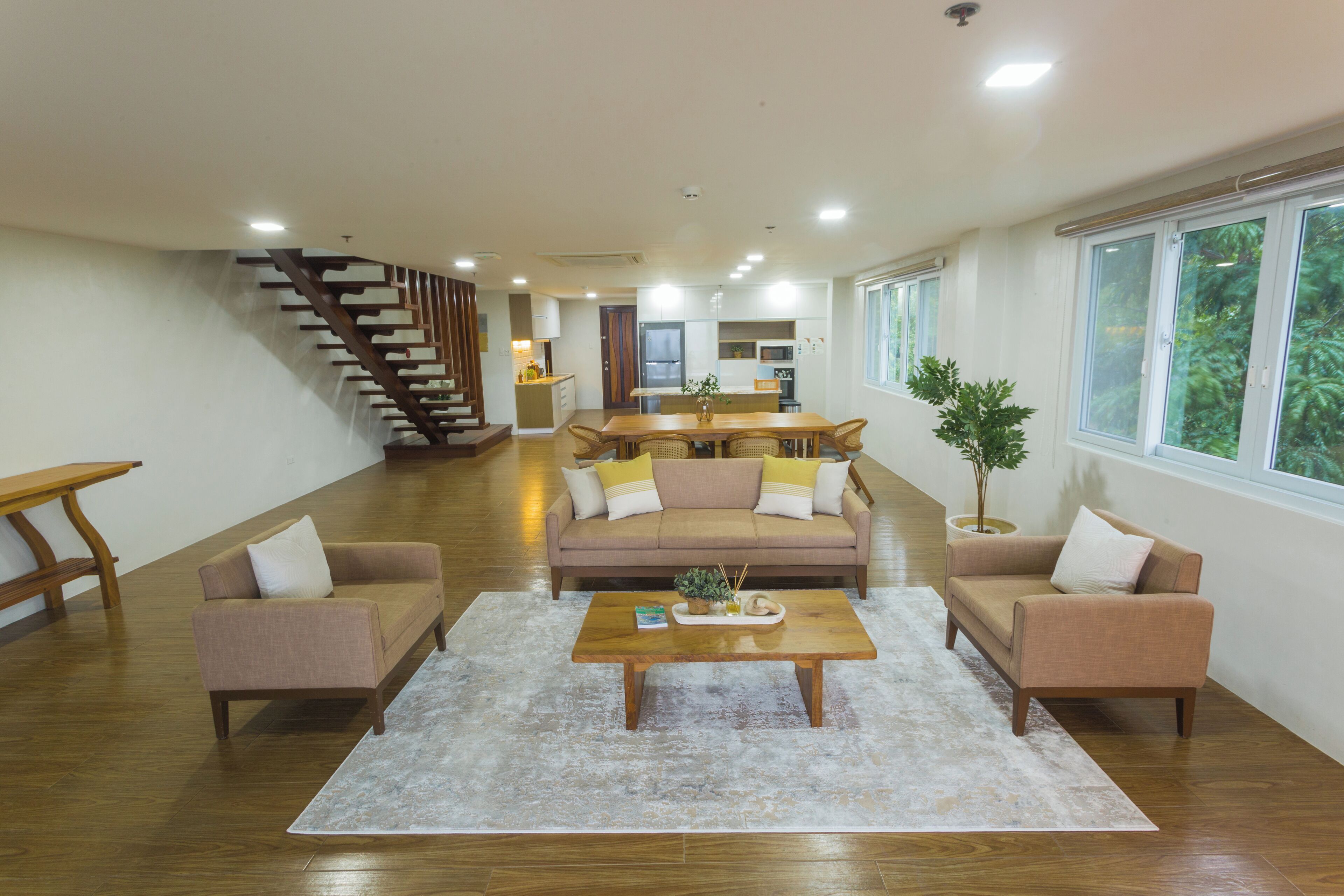 Apartment, 3 Bedrooms, Balcony, Sea View | Living area