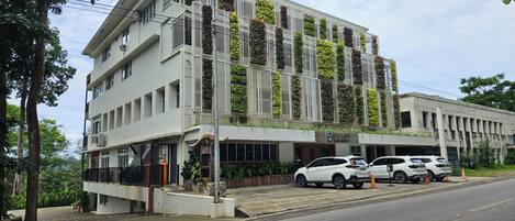 Façade de l’hébergement