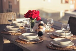 Dining - Adriatic apartment (Novalja)