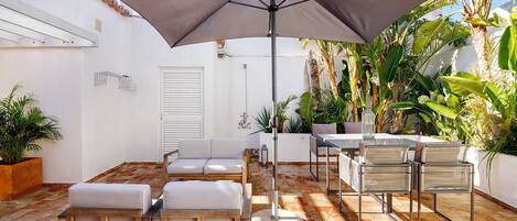 Udendørs spisemuligheder