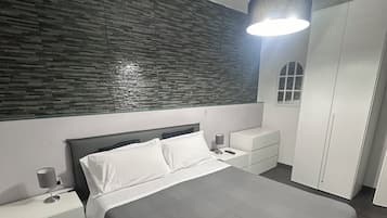 Family Apartment, Balcony, Sea View | Individually furnished, iron/ironing board, free WiFi