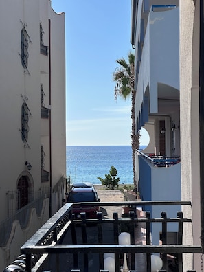 Family Apartment, Balcony, Sea View | Terrace/patio