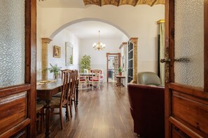 Dining - Country House 'El Rincón Del Comendador' with Shared Terrace, Wi-Fi and Air Conditioning (Sevilla)