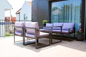 Appartement Familial, vue ville | Terrasse/Patio