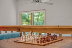 Games room - Skyefall Mountain Retreat: Hot Tub, Fire Pit & Wooded Views | Great for Families (Berkeley Springs)