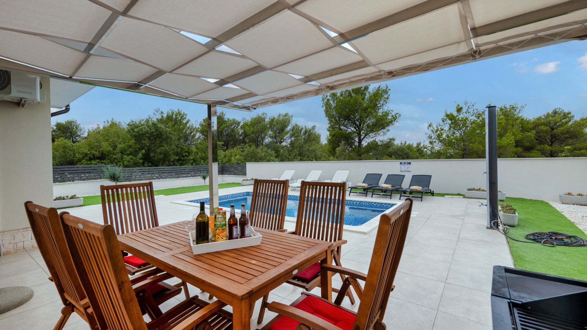 Udendørs spisemuligheder