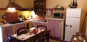 Private kitchen - Apartment in farmhouse with swimming pool in the Tuscan countryside (Toscana)