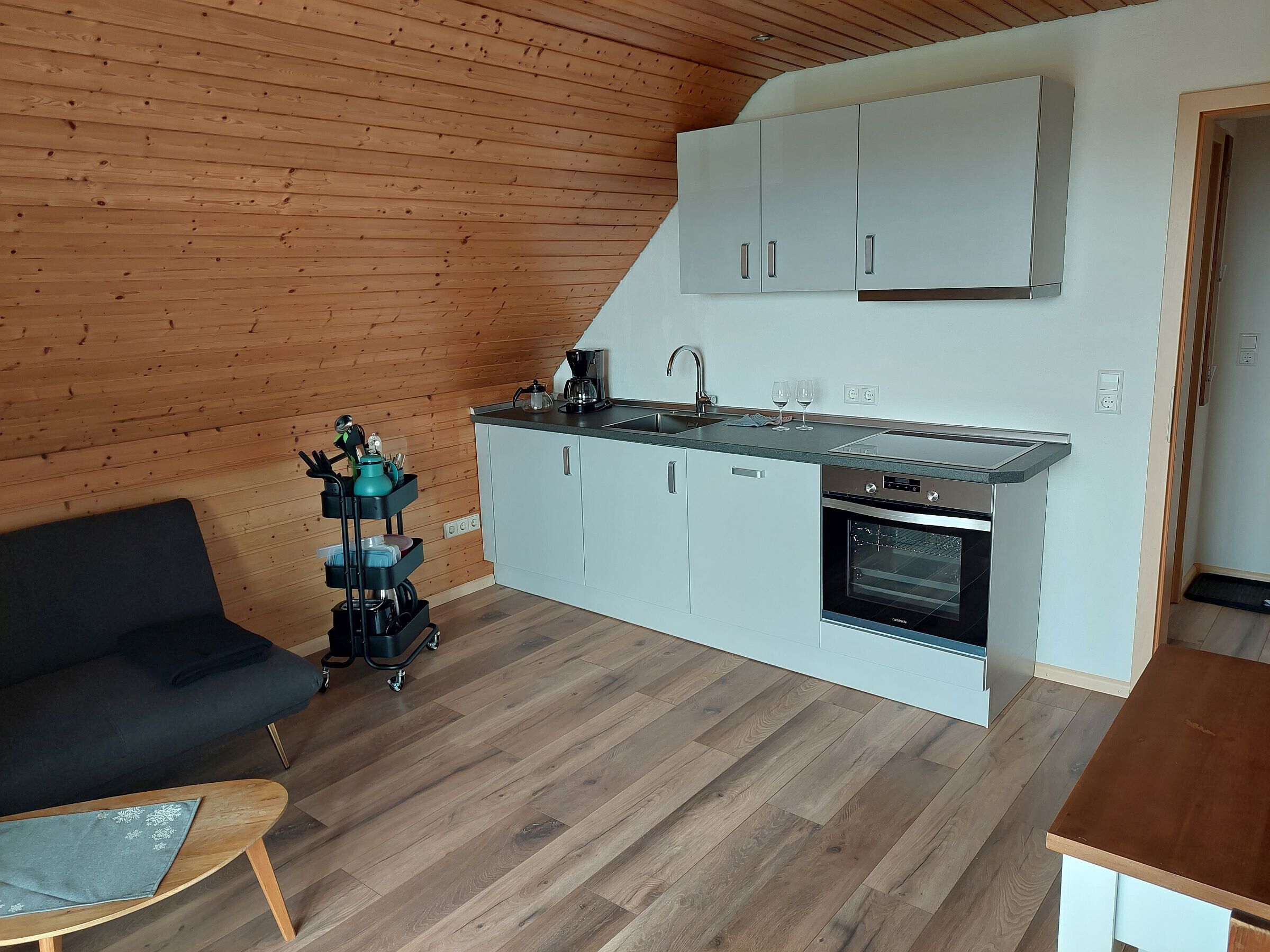 Kühlschrank, Ofen, Herdplatte, Geschirrspüler