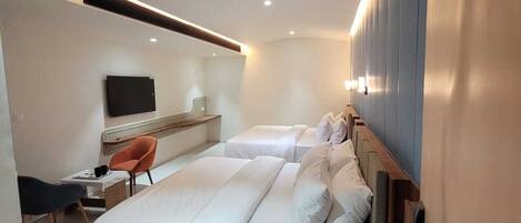 Desk, laptop workspace, soundproofing, iron/ironing board