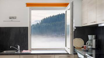 Kühlschrank, Ofen, Herdplatte, Geschirrspüler