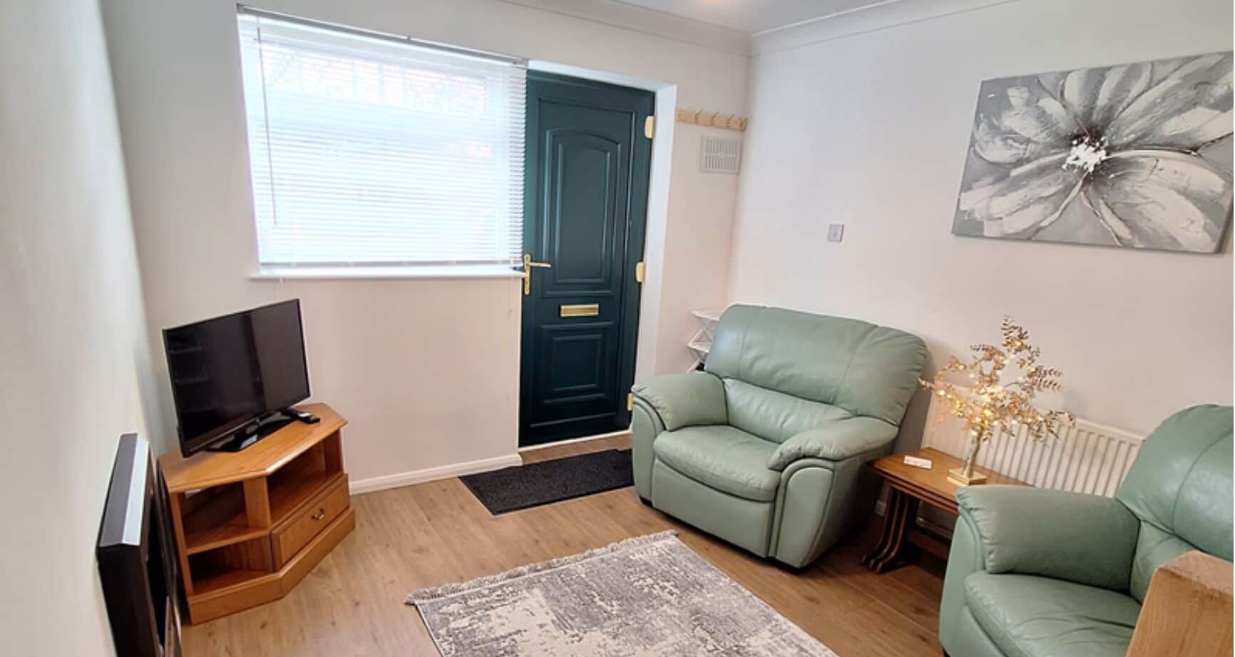 Huis, 2 slaapkamers, open haard | Woonruimte