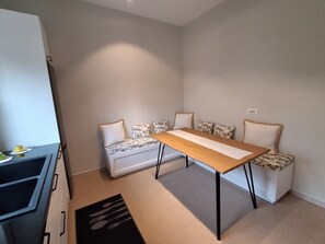 Family Apartment, Balcony, Resort View | Private kitchen