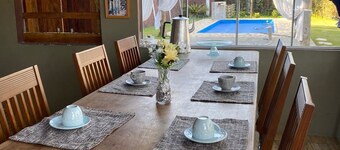 Romantic chalet for couples in love.