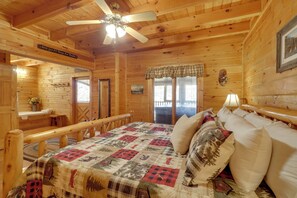 House (2 Bedrooms) | Interior - Gatlinburg Scenic Cabin w/ Hot Tub 2 Mi to Dtwn! (Gatlinburg)
