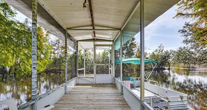 Riverfront Floral City Stay w/ Dock & Hot Tub!