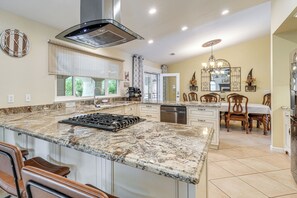 House (3 Bedrooms) | Interior - Outdoor Kitchen & Patio! Central Valley Hacienda (Atwater)