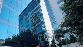 Facciata della struttura