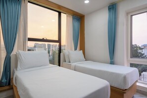 Standard Twin Room | Memory foam beds, laptop workspace, free WiFi