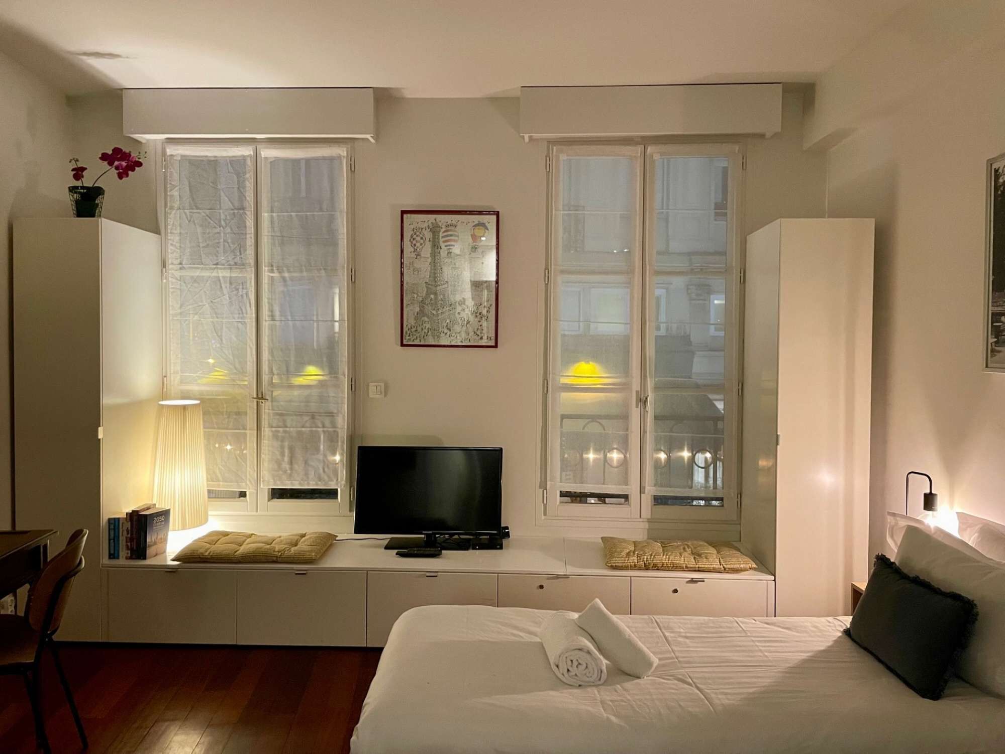 Fer et planche à repasser, Wi-Fi, draps fournis