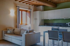 Living area - One-bedroom apartment on 1 floor Pietra No 12 (Radicondoli)