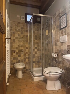 Hair dryer, towels - Standard two-room flat Nr 3 (Radicondoli)