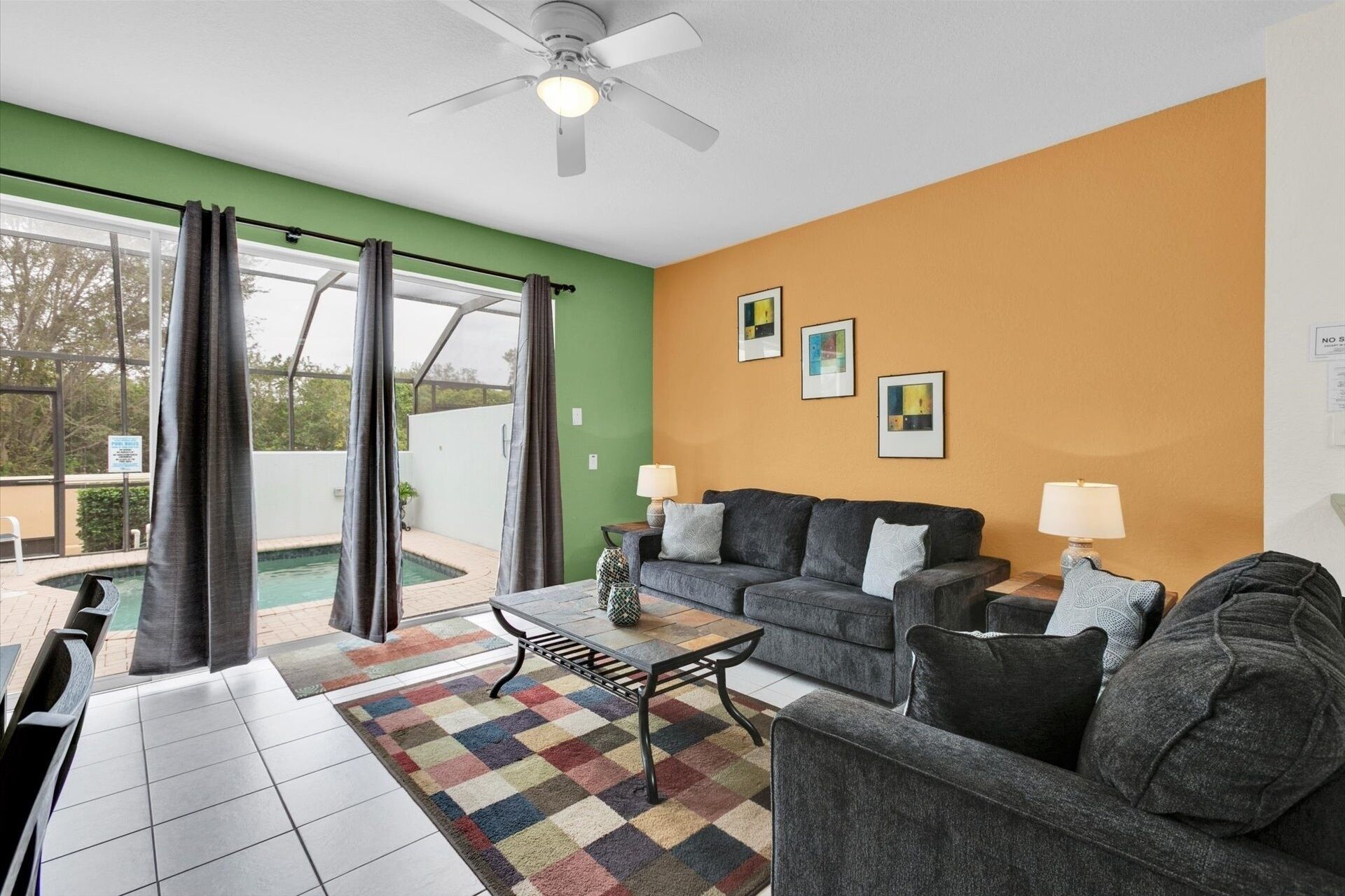 Casa de ciudad, 3 habitaciones | Área de sala de estar