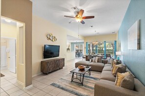 House, 4 Bedrooms | Living area - Windsor Hills Resort 4 Bedroom Home with Pool+Spa 4 Home (Kissimmee)