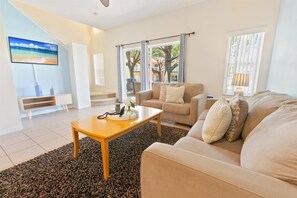 Townhome, 3 Bedrooms | Living area - Emerald Island Resort 3 Bedroom Townhome Close to Disney! 3 Townhouse (Kissimmee)
