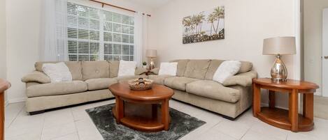 Condo, 3 Bedrooms | Living area | Smart TV