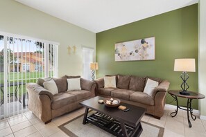 Townhome, 3 Bedrooms | Living area - Emerald Island Resort 3 Bedroom Townhome Close to Disney! 3 Townhouse (Kissimmee)