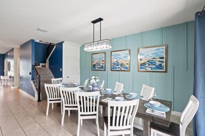 House, Multiple Bedrooms | Dining - ChampionsGate Resort 10 Bedroom Vacation Home - Includes resort clubhouse amenity access! 10 Home (Davenport)